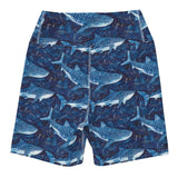 Seascape Dolphin 4" Inch Dive Shorts -  - ["dolphin","Seascape Dolphin","Short","Wildlife","women"]