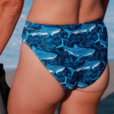 Whale Shark Dream Eco High-Waisted Bikini Set -  - ["swim","whale shark","women"]