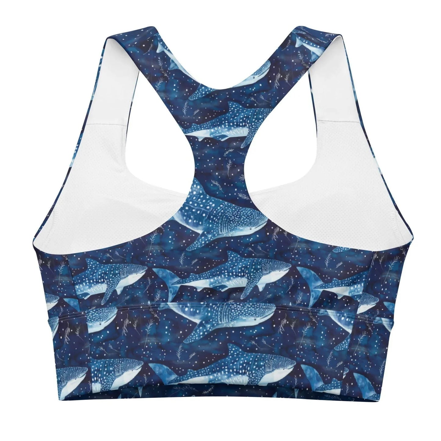 Whale Shark Dream Eco Sports Bra Top - 