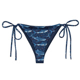 Blacktip Shark Drift Eco String Bikini Bottom -  - ["shark","shark watch","swim","Wildlife","women"]