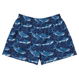 Whale Shark Dream Eco Swim Shorts -  - ["coral","Short","swim","whale shark","Whale Shark Dream","women"]
