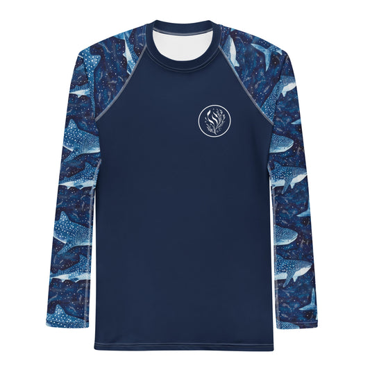 Whale Shark Dream Men's Rash Guard - 