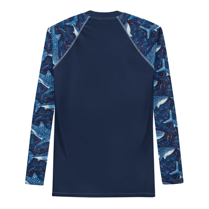 Whale Shark Dream Men's Rash Guard - 