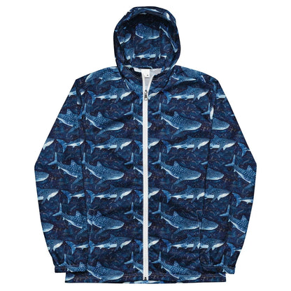 Whale Shark Dream Men’s Windbreaker - 