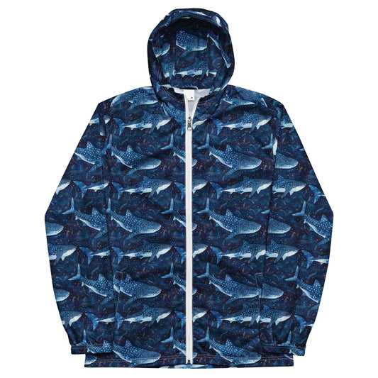 Whale Shark Dream Men’s Windbreaker - 