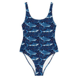 Blacktip Shark Drift One-Piece Swimsuit -  - ["shark","shark watch","swim","Wildlife","women"]