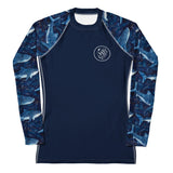 Whale Shark Dream Women's Rash Guard Solid -  - ["rash guard","whale shark","Whale Shark Dream","women"]