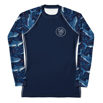 Whale Shark Dream Women's Rash Guard Solid - 
