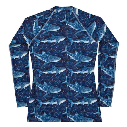 Whale Shark Dream Women's Rash Guard - 