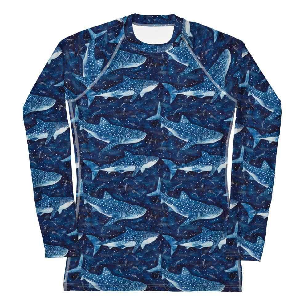 Whale Shark Dream Women's Rash Guard - 