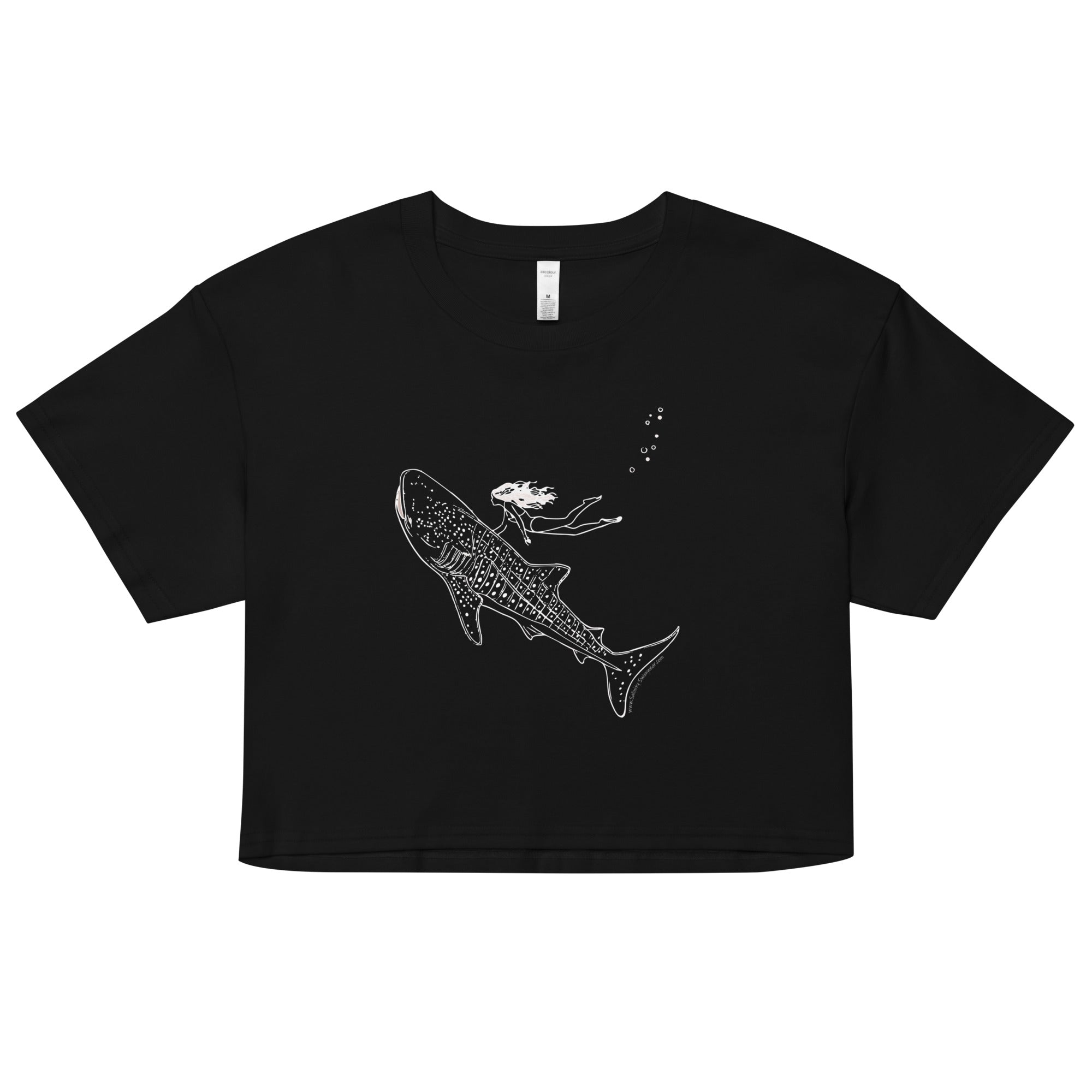 Whale Shark Moment Women’s Crop Top -  - ["T","women"]