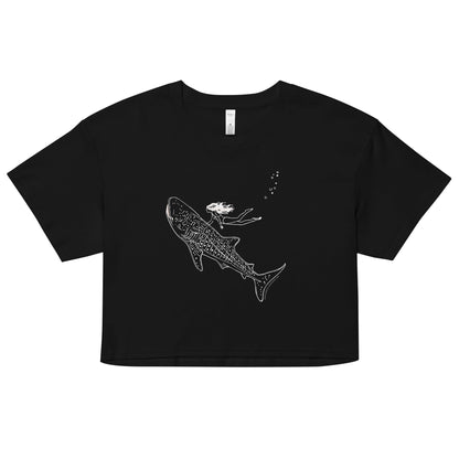 Whale Shark Moment Women’s Crop Top - 