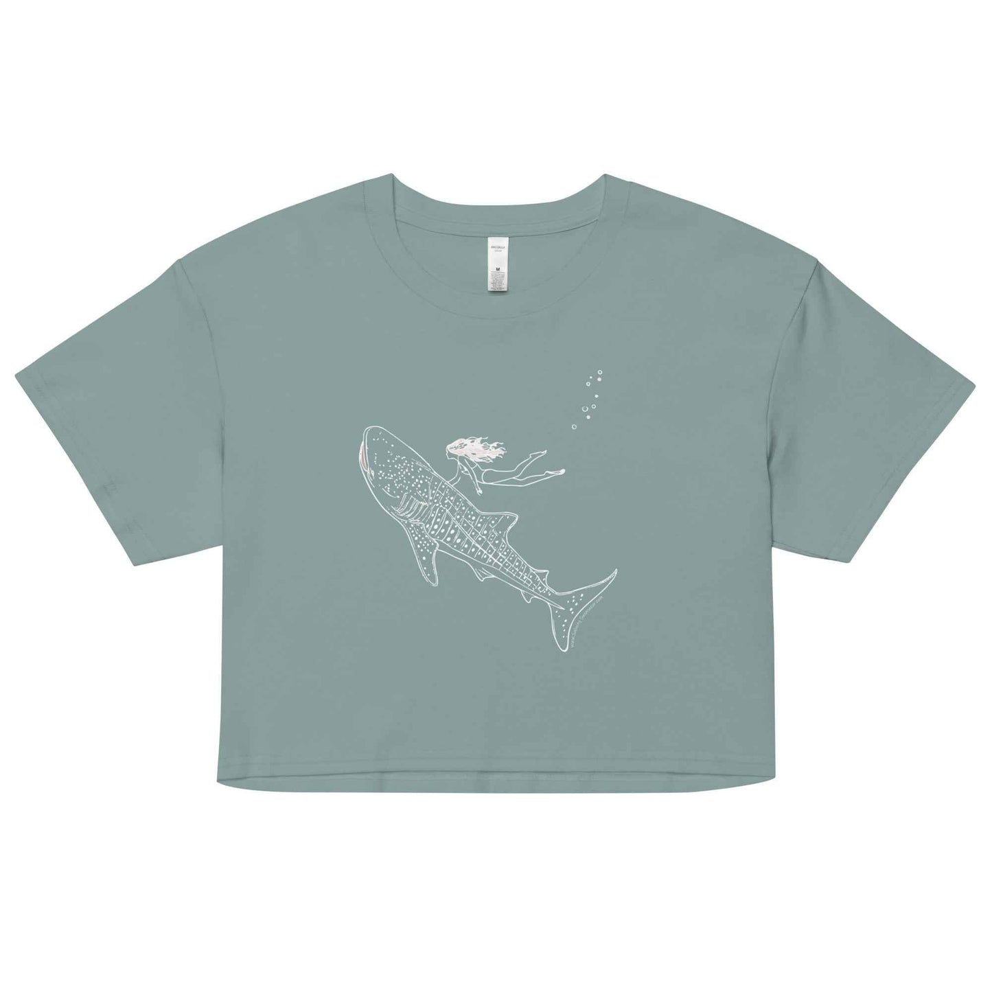 Whale Shark Moment Women’s Crop Top - 
