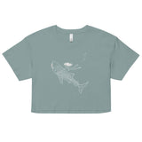 Whale Shark Moment Women’s Crop Top -  - ["T","women"]