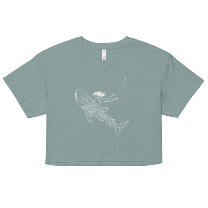 Whale Shark Moment Women’s Crop Top - 