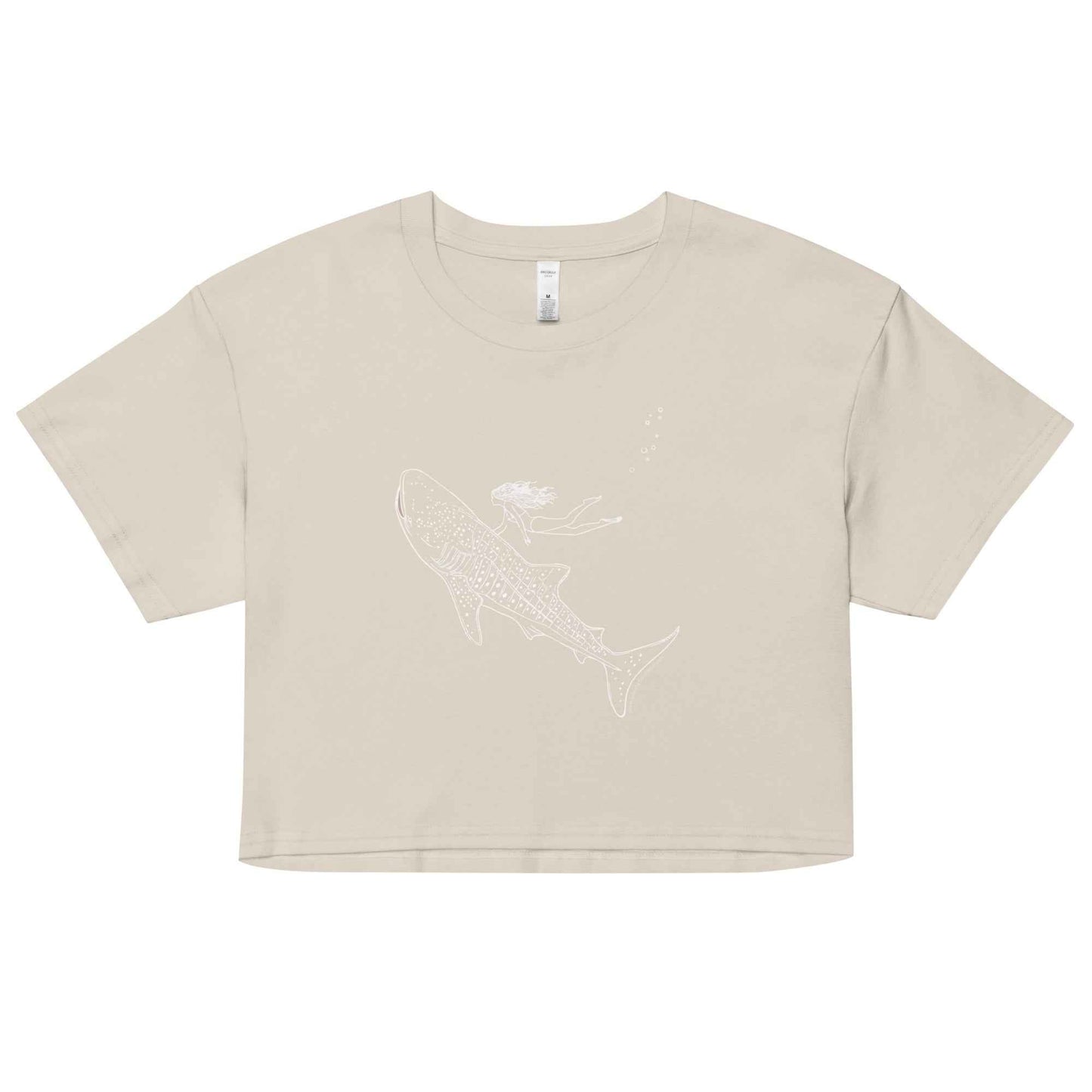 Whale Shark Moment Women’s Crop Top - 