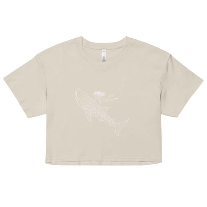 Whale Shark Moment Women’s Crop Top - 