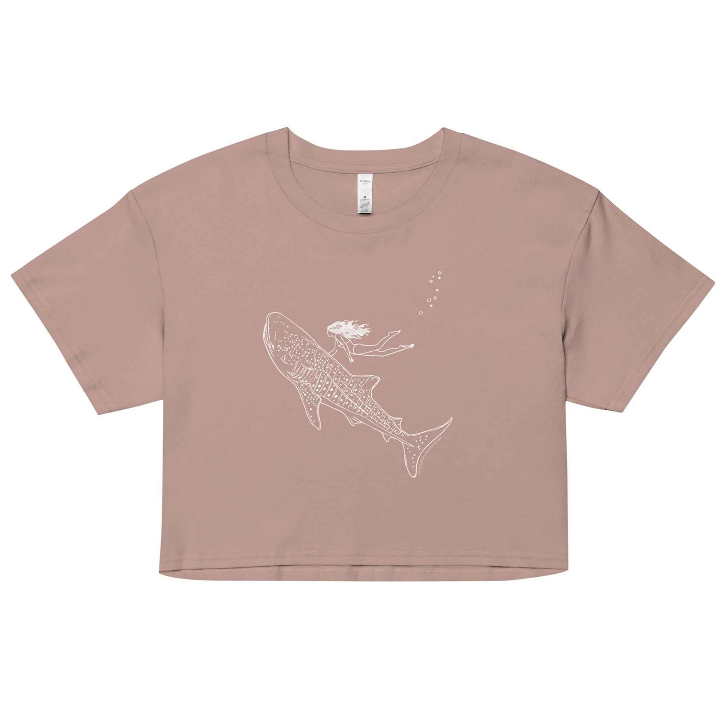 Whale Shark Moment Women’s Crop Top - 