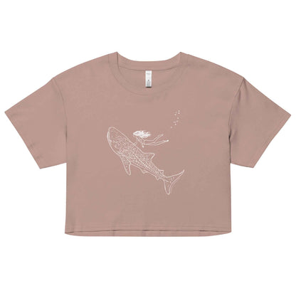 Whale Shark Moment Women’s Crop Top - 