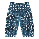 Whale Shark Mosaic 8" Inch Dive Shorts -  - ["Short","Whale shark","Whale Shark Mosaic","women"]