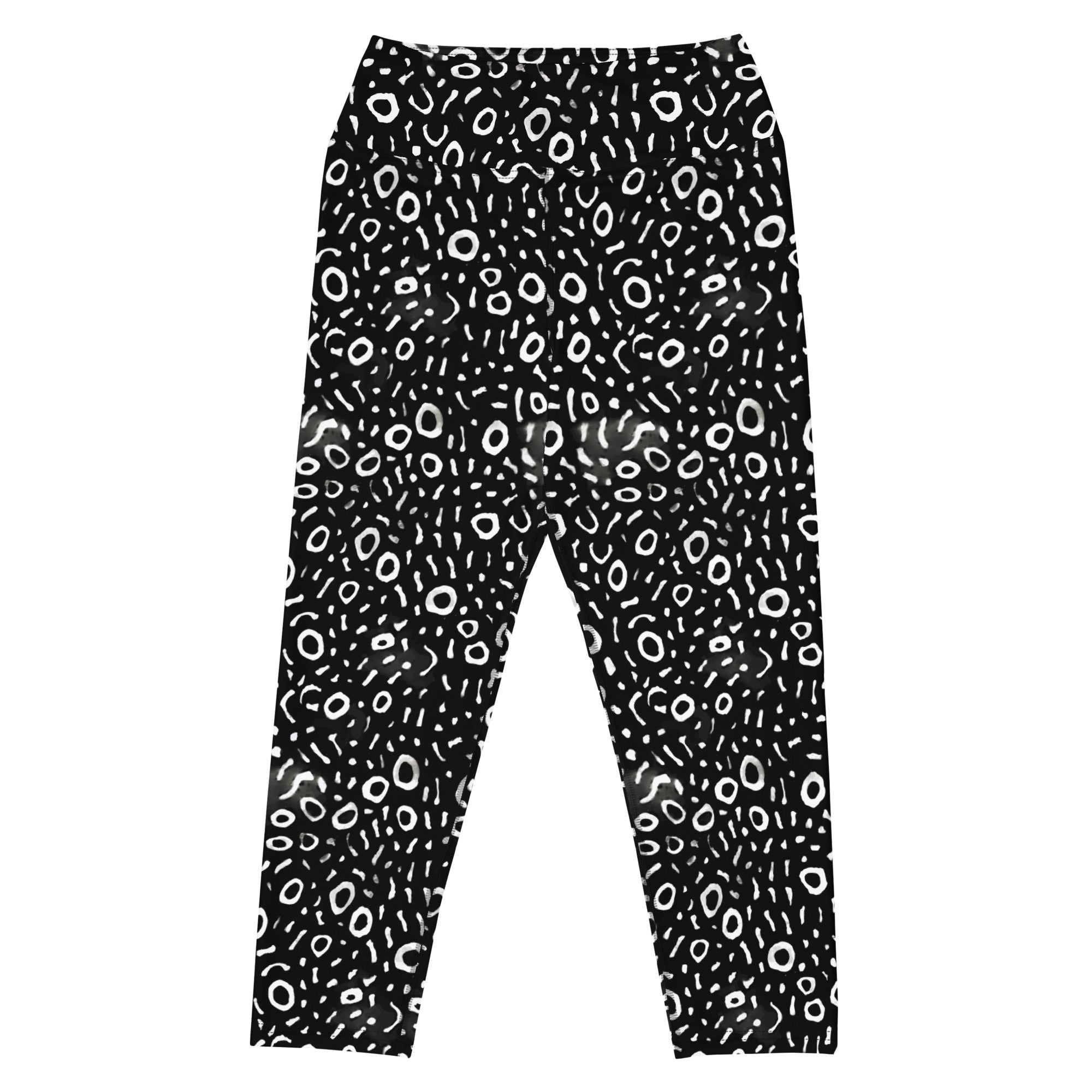 Whale Shark Mosaic Capri Swim Leggings -  - ["leggings","Whale shark","Whale Shark Mosaic","women"]