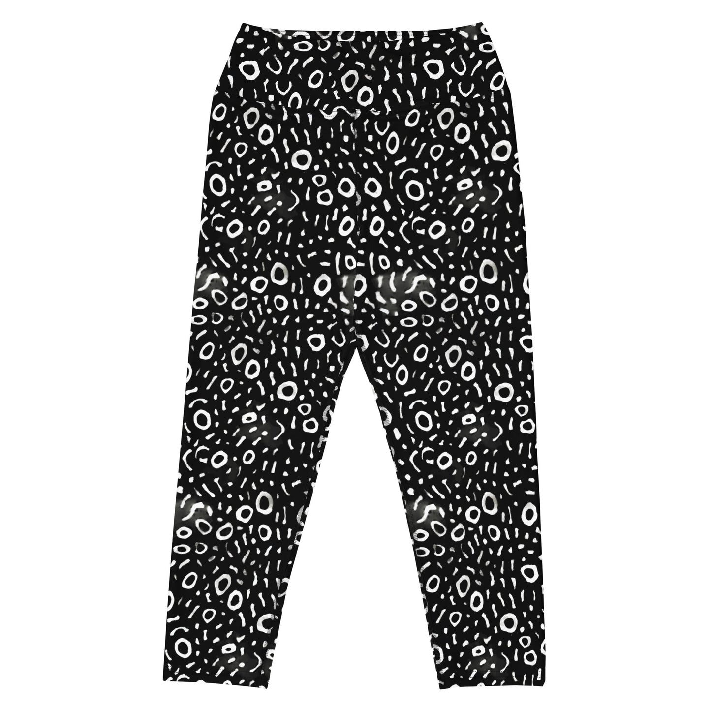 Whale Shark Mosaic Capri Swim Leggings - 