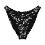 Whale Shark Mosaic Eco High-Leg Cheeky Bikini Bottom -  - ["swim","whale shark","Whale Shark Mosaic","women"]