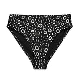 Whale Shark Mosaic Eco High-Waisted Bikini Bottom -  - ["swim","Whale shark","Whale Shark Mosaic","women"]