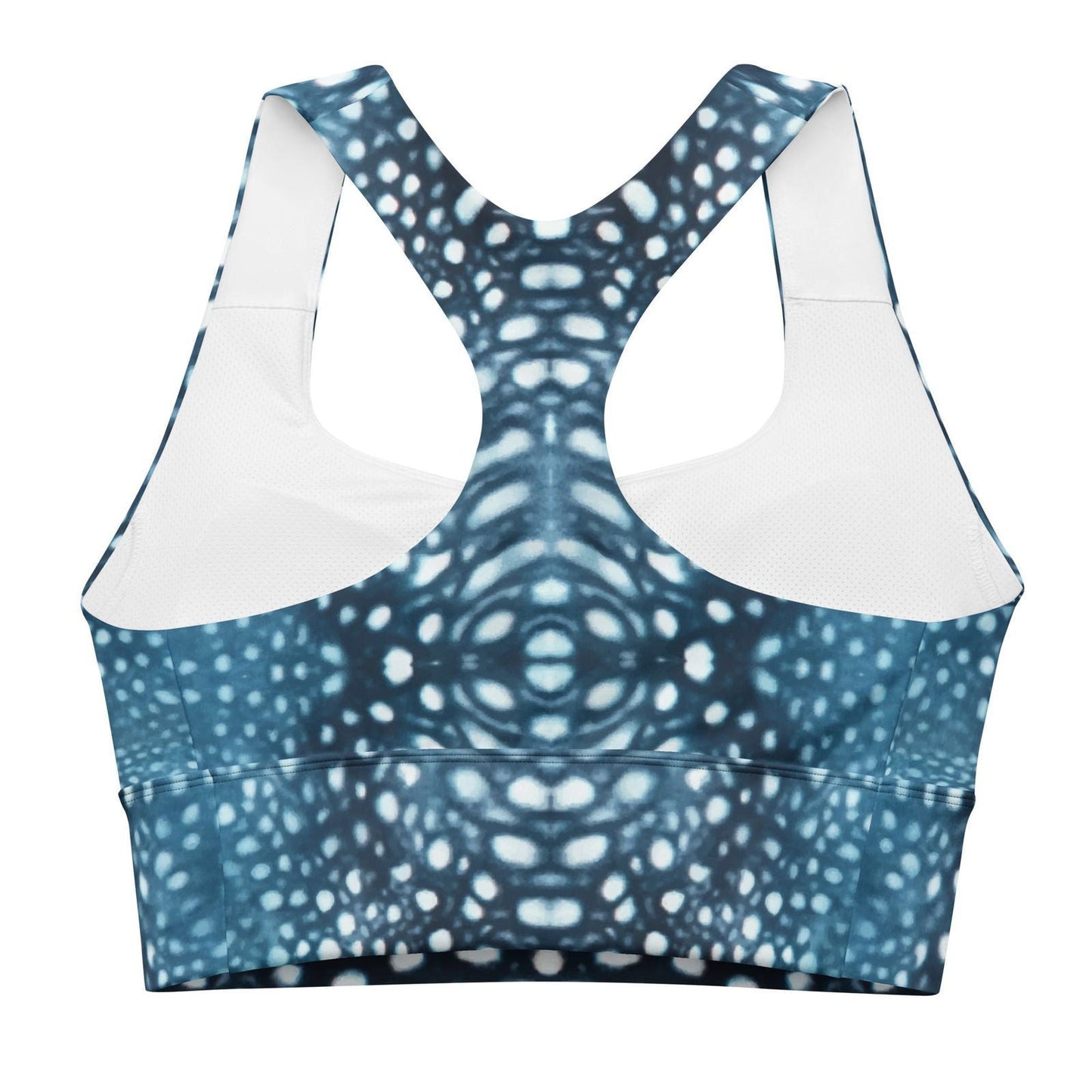 Whale Shark Mosaic Eco Sports Swim Top - 