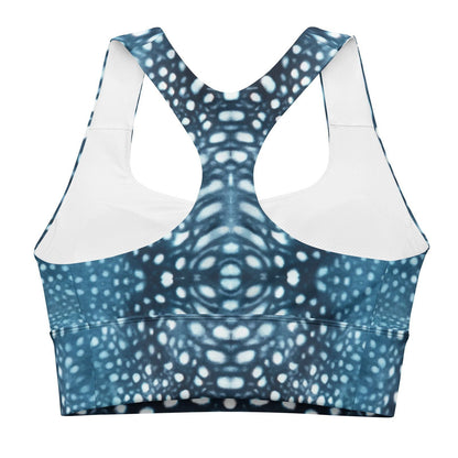 Whale Shark Mosaic Eco Sports Swim Top - 