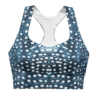 Whale Shark Mosaic Eco Sports Swim Top - 