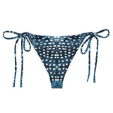 Whale Shark Mosaic Eco String Bikini Bottom -  - ["swim","Whale shark","Whale Shark Mosaic","women"]