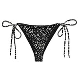 Whale Shark Mosaic Eco String Bikini Bottom -  - ["swim","Whale shark","Whale Shark Mosaic","women"]