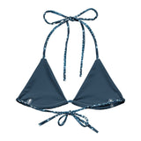 Whale Shark Mosaic Eco String Bikini Top -  - ["swim","Whale shark","Whale Shark Mosaic","women"]