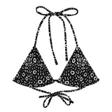 Whale Shark Mosaic Eco String Bikini Top -  - ["swim","Whale shark","Whale Shark Mosaic","women"]