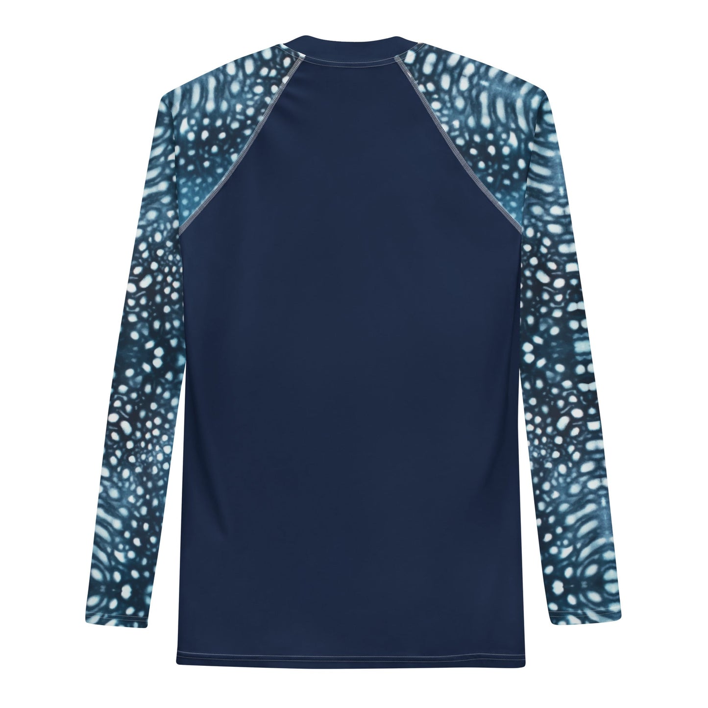 Whale Shark Mosaic Men's Rash Guard - 