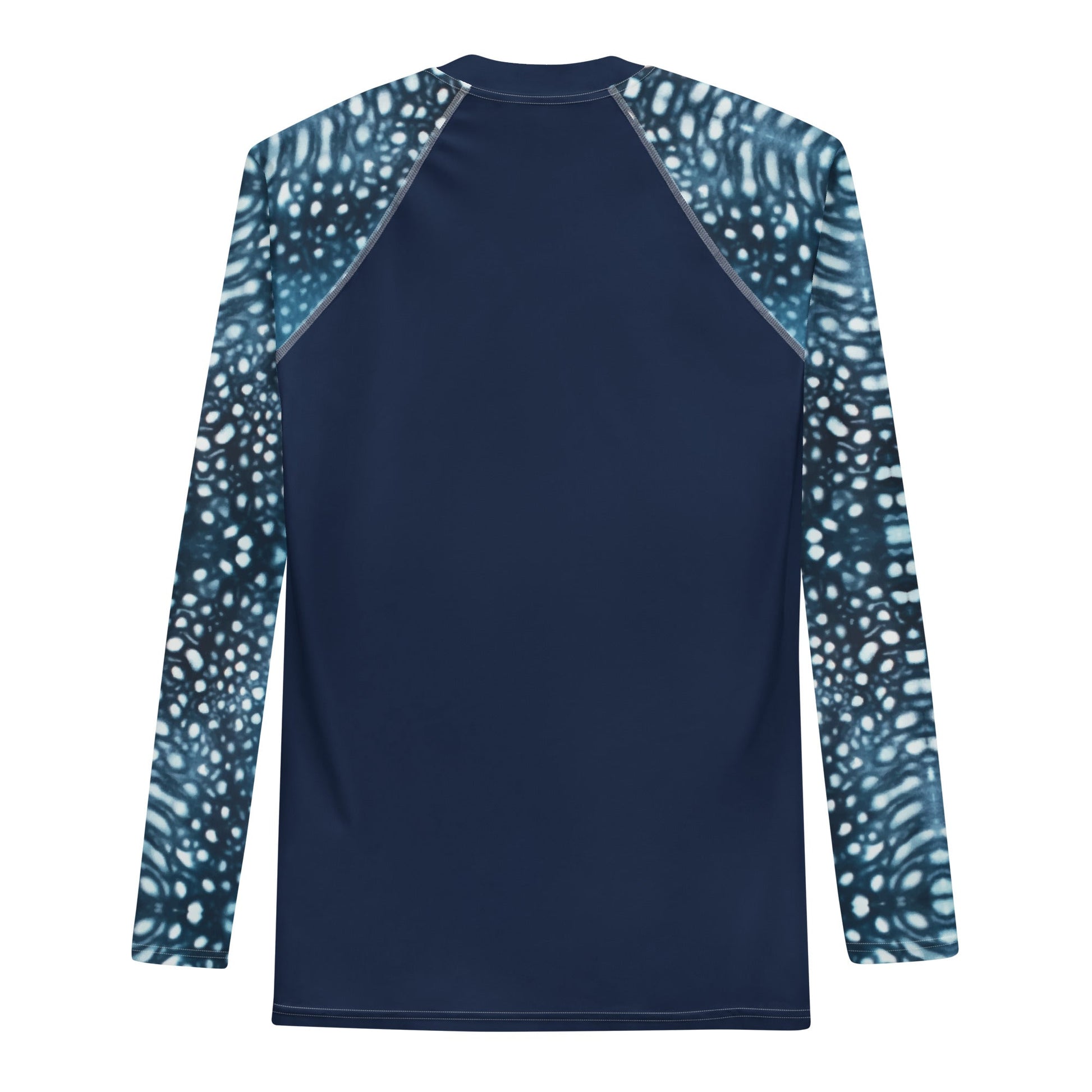 Whale Shark Mosaic Men's Rash Guard - 