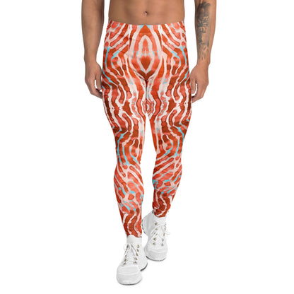 Whale Shark Mosaic Men's Swim Leggings - 