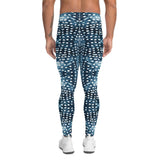 Whale Shark Mosaic Men's Swim Leggings -  - ["leggings","men","Whale shark","Whale Shark Mosaic"]