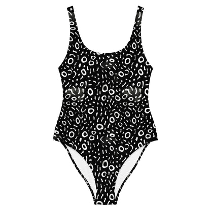 Whale Shark Mosaic One-Piece Swimsuit - 