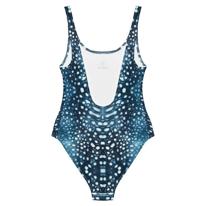 Whale Shark Mosaic One-Piece Swimsuit - 