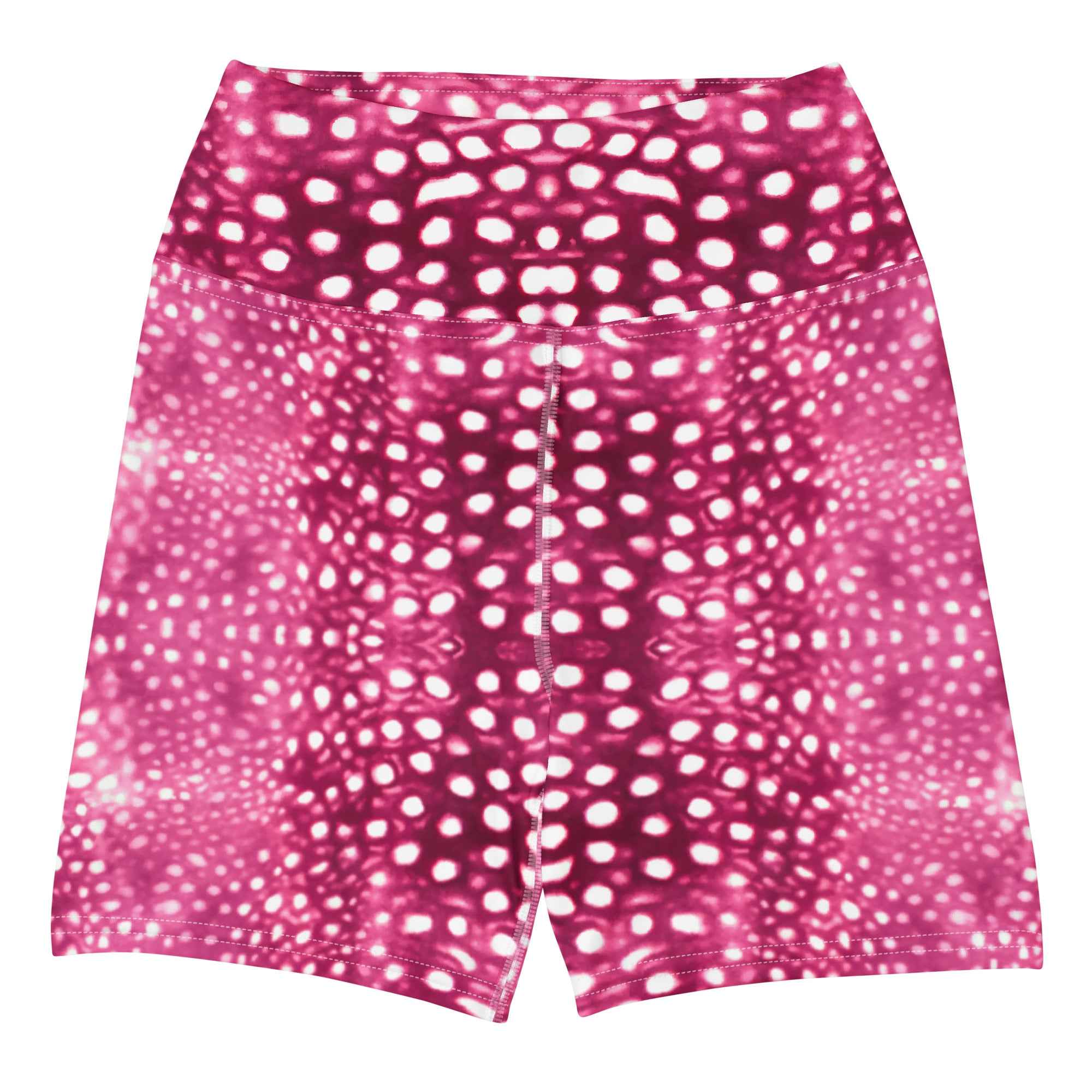 Whale Shark Mosaic Pink 4" Inch Dive Shorts -  - ["Short","whale shark","Whale Shark Mosaic Pink","women"]