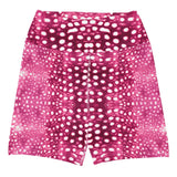 Whale Shark Mosaic Pink 4" Inch Dive Shorts -  - ["Short","whale shark","Whale Shark Mosaic Pink","women"]