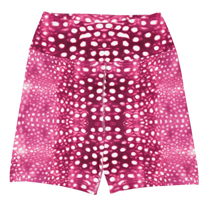 Whale Shark Mosaic Pink 4" Inch Dive Shorts - 