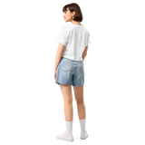 Ask Me About Sharks Cropped Tee